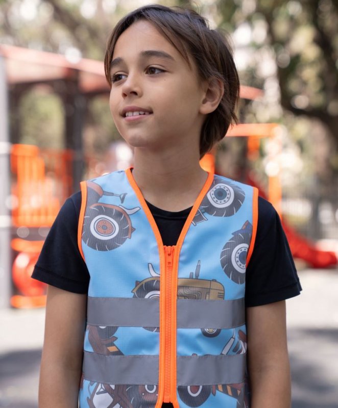 Vesta Reflectorizanta Copii, Korntex Action